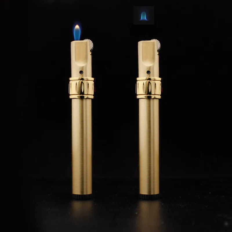 Jobon Creative Butane Lighter Floating Flame Grinding Wheel Adjustable