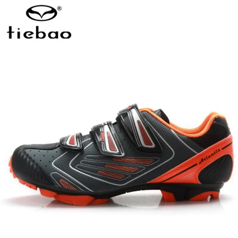 TB35-B1521 Shoes TIEBAO обувь для велоспорта Sapatilha Ciclismo mtb мужские кроссовки с самоблокирующимся замком chaussure vtt для горного велосипеда, гоночные кроссовки для женщин - Цвет: TB35-B1521 Shoes