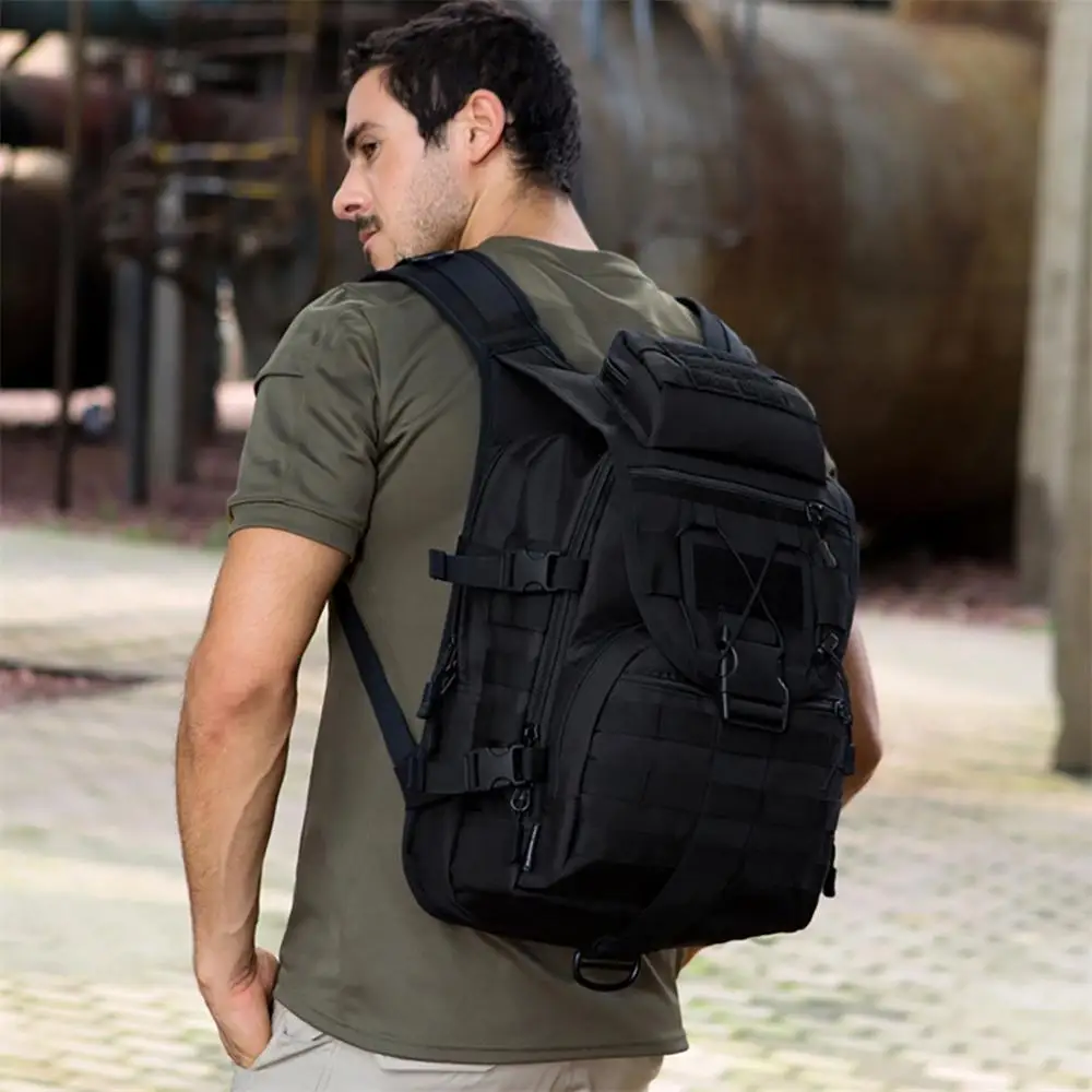 

2019 40 Liters Camouflage Army Fans Bag Men Outdoor Sports Backpack Swordfish Tactical Bag Extended Molle Bag Hiking Rucksack f3