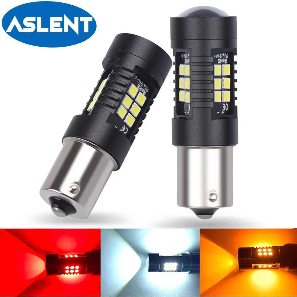 2 шт. 1156 BA15S P21W светодиодный BAU15S PY21W BAY15D лампы 1157 P21/5 Вт R5W 21 3030SMD авто
