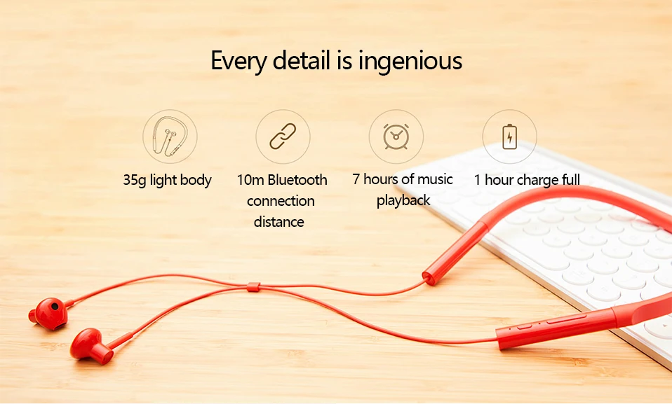 Xiaomi воротник Bluetooth гарнитура Молодежная версия шейные спортивные наушники с микрофоном играть двойные динамические наушники гарнитура наушники