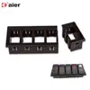 1PCS Car Boat Marine Switch Clip Panel Patrol Holder Housing Assembly For ARB Carling Rocker Switch Box Accessories ► Photo 1/6