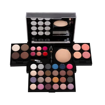 

Palette Eye Shadow Palette Powder Cake Blush Eyebrow Powder Lipstick Combination Small Set Beauty Makeup R1