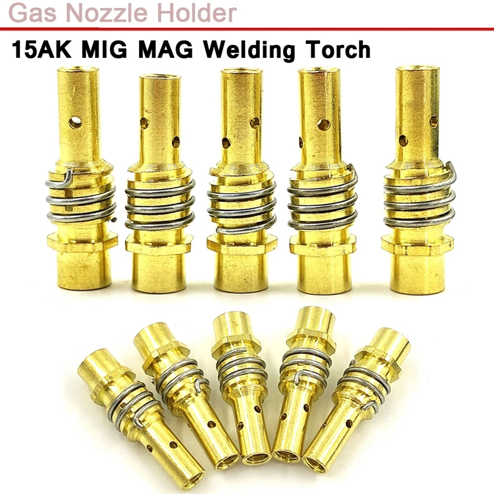 15AK Nozzle-10pcs Nozzles Accessorio consumabile per saldatore MIG adatto per torcia 15AK