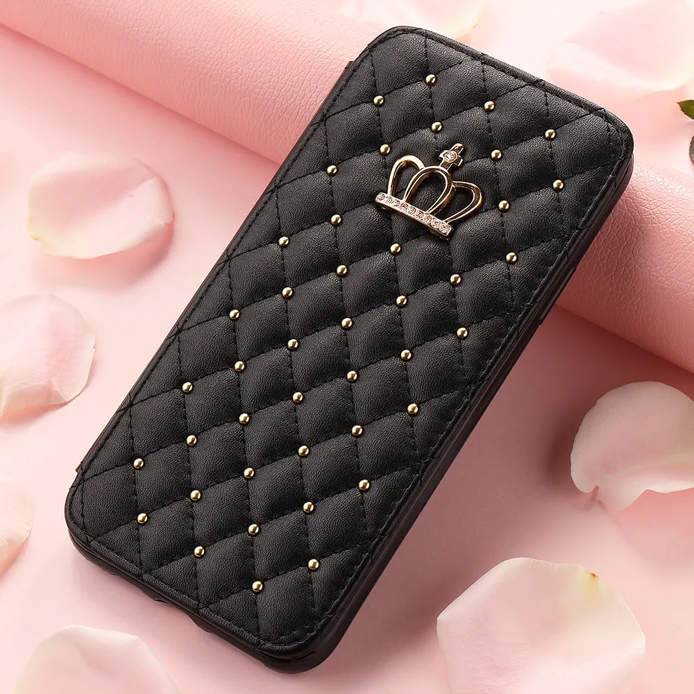 LLZ.COQUE из искусственной кожи флип-чехол для Iphone 11 Pro X XS Xr Max 5 5S SE 6 6S 7 8 PLUS Тонкий Ультратонкий защитный чехол-Бумажник для телефона