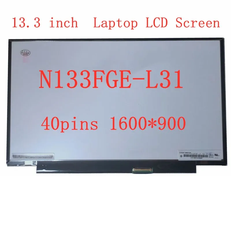 

13.3' Laptop N133FGE-L31 Display matrix LP133WD2 SLA1 LCD Screen panel 40pins 1600*900 HD replacement