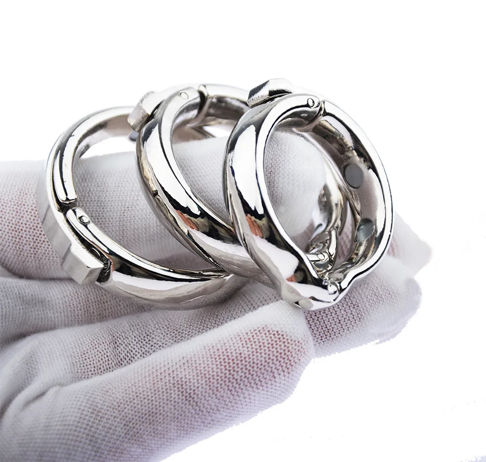 Magnet Cock Penis Ring Metal Sleeve For Male Extender Enlargement Sex Toys Intimate Goods On The | Красота и здоровье