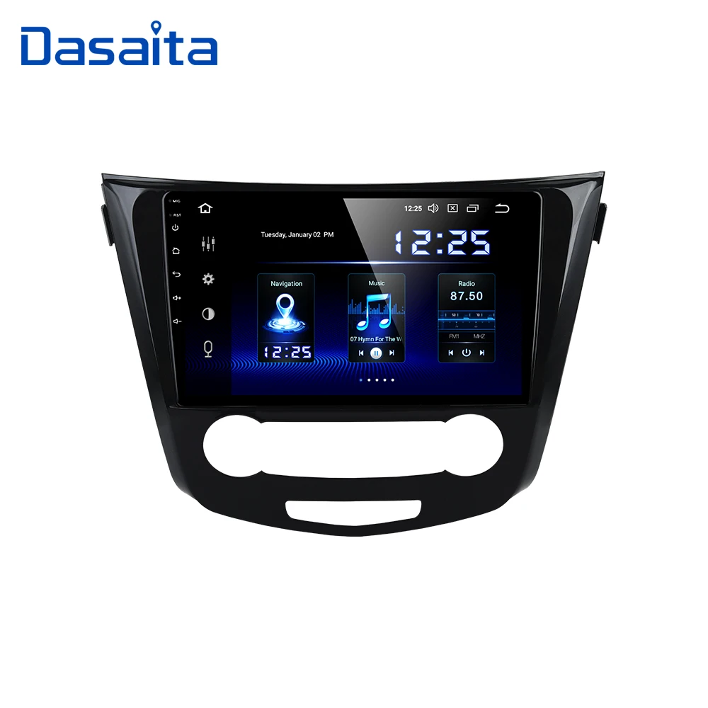 Dasaita 10 2 &quotIPS Android Автомобильный GPS для Nissan Qashqai радио 2014 2015 Автомобильная стерео