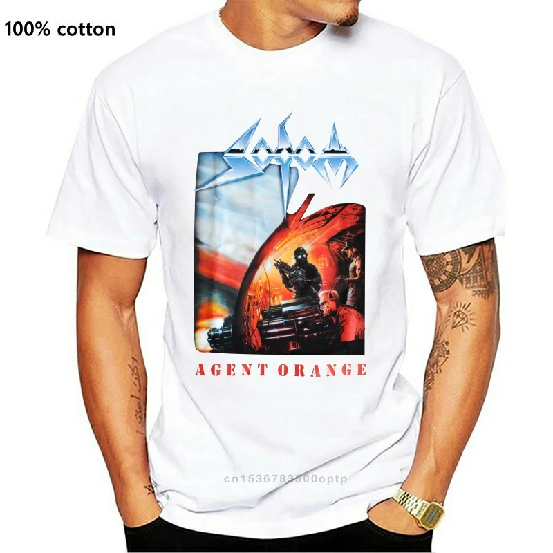 New 21 Sodom Band Agent Orange Album Heavy Metal Shirt Sml 2xl Badhabitmerch T Shirts Aliexpress