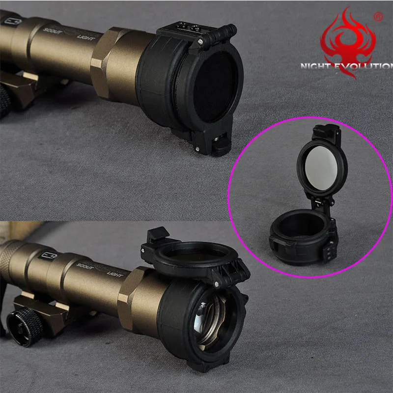 Element Airsoft Tactial вспышка светильник Surefir M600C Светильник ИК инфракрасный фильтр Книги