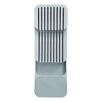 

Drawer Store Knife Organiser Tray Plastic Knife Holder Storage Cabinet Tool
