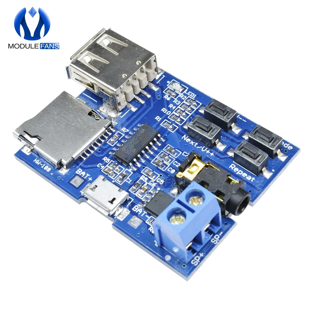 Usb модуль для TF карты памяти|audio module|audio amplifier moduleamplifier module |