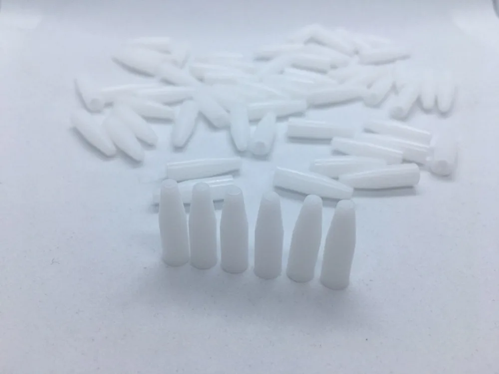 50/100pcs 8x20mm 8x100mm und andere kunden spezifische Größen Leiterplatte Test vorrichtung Teile Platte Pom Druck Bar Punkt Ende weiß/schwarz – Detail 6