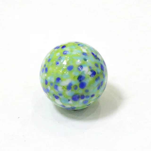 25mm Handmade Glass Marbles Balls Ornament Home Decor Accessories For Fish Tank Vase Aquarium Game Pinball Toy For Kids Children Light Green