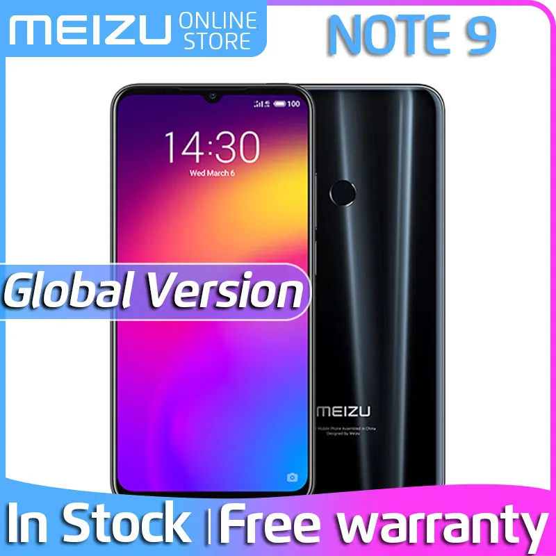 Смартфон Meizu Note 9, глобальная версия, 4+128 Гб, экран 6.2" FHD, процессор Snapdragon 675, камера 48 мп|Смартфоны и мобильные телефоны|   | АлиЭкспресс