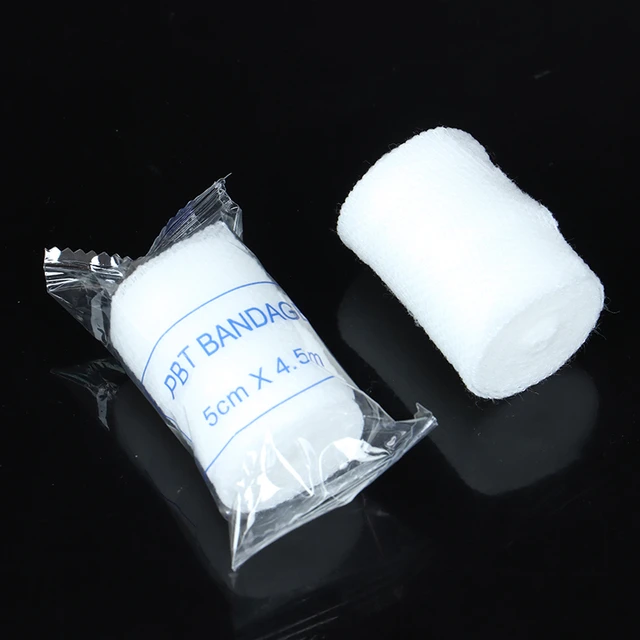1/5/10 Rolls Disposable First Aid Wound Dressing Tear Resistant Bandage  Roll Fixation Absorbent Cotton - AliExpress