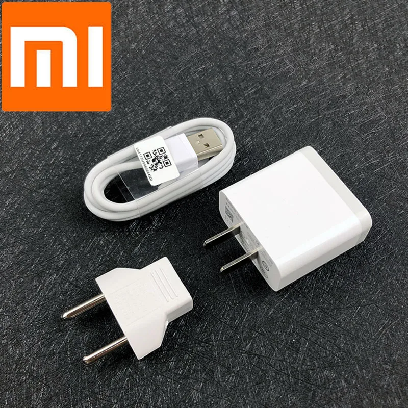 Оригинальное зарядное устройство xiaomi mi 9 12v1. 5a qc3.0 US Быстрая зарядка USB type c кабель для mi 9 se 6 6x mi x 2 2s max 2 3 a1 a2 mi 8 mi 6 5S