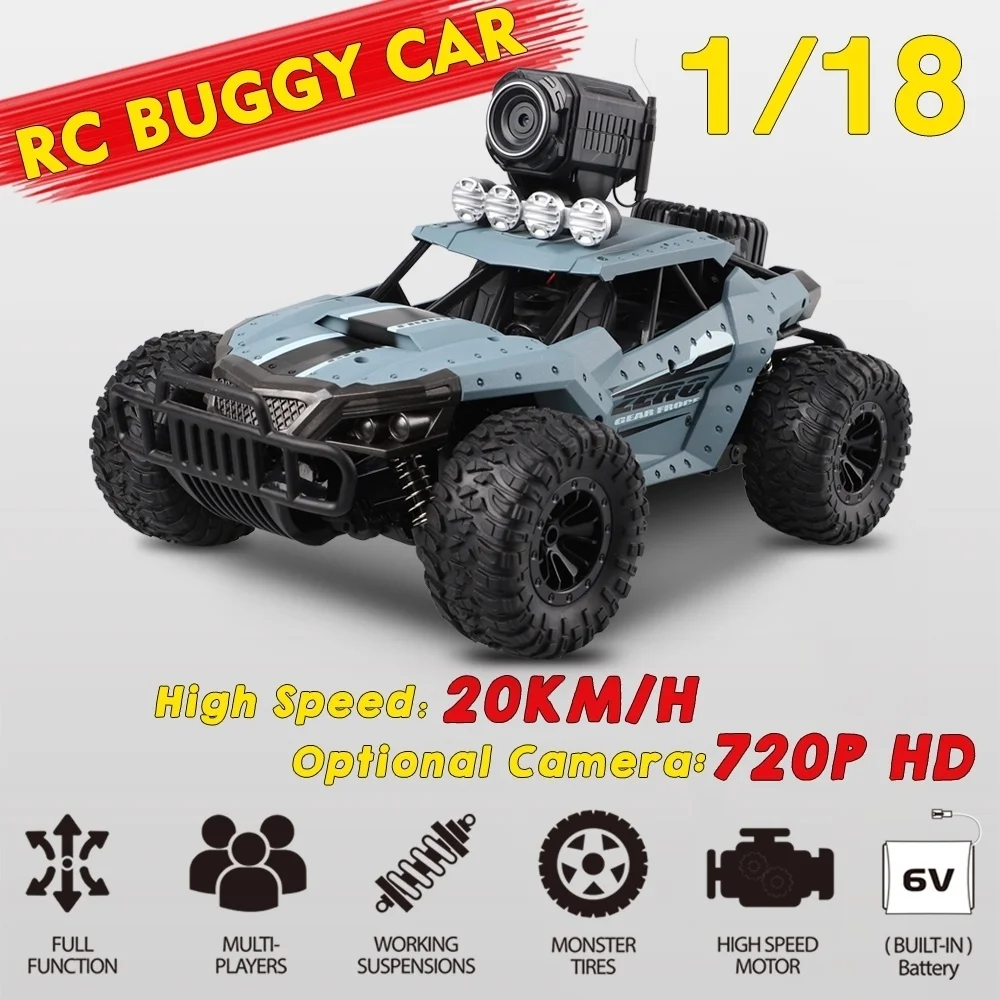 1:16 радио Дистанционное Управление автомобиля с поддержкой Wi Fi 720p HD Камера 2 4 ГГц