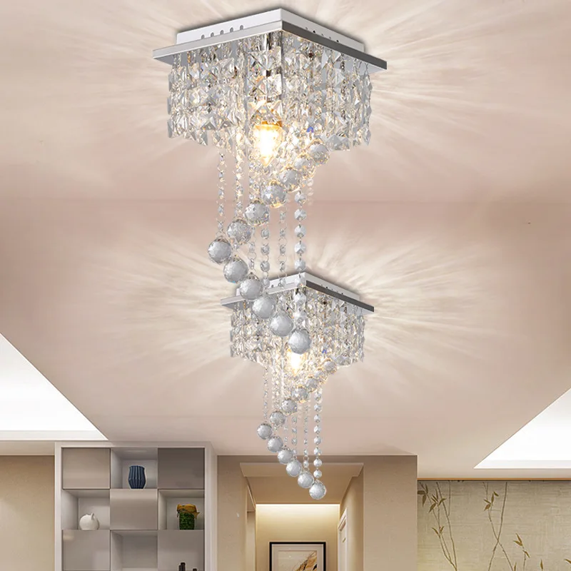 Хрустальная люстра нового современного стиля светодиодный E14 лампа с высоким качеством освещения применяется для украшения столовой