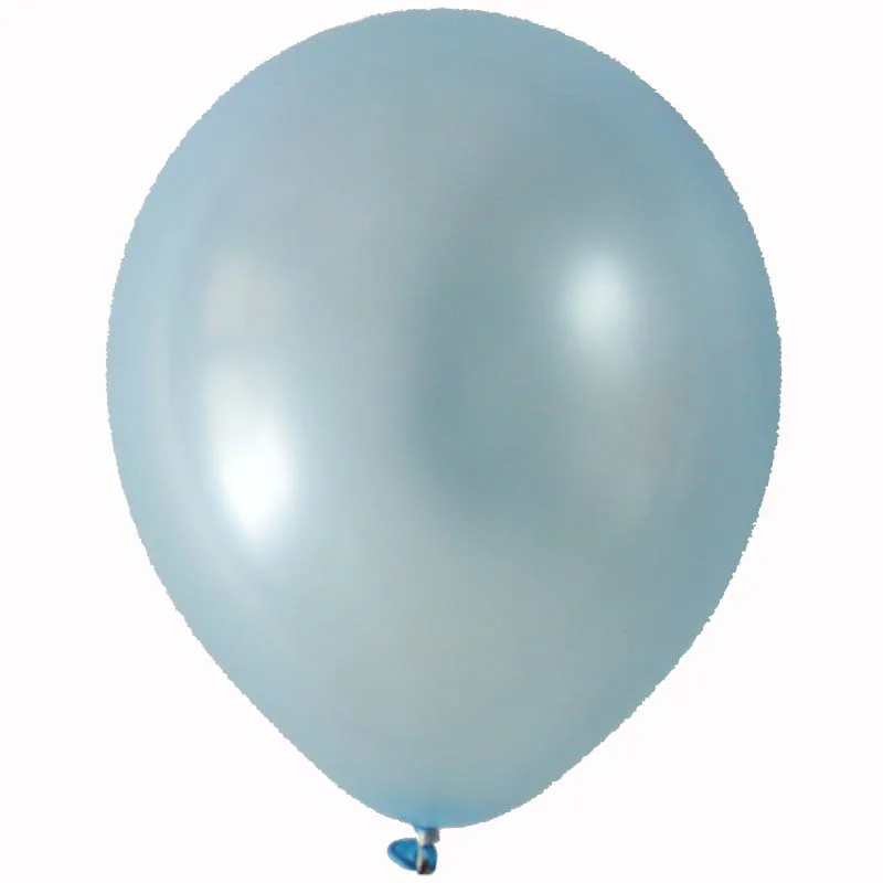 light blue 20 шт. золотые, черные, розовые, белые латексные шары для дня рождения, вечеринки, свадьбы, украшения, надувные воздушные шары, детские игрушки, детские душевые шары - Цвет: light blue