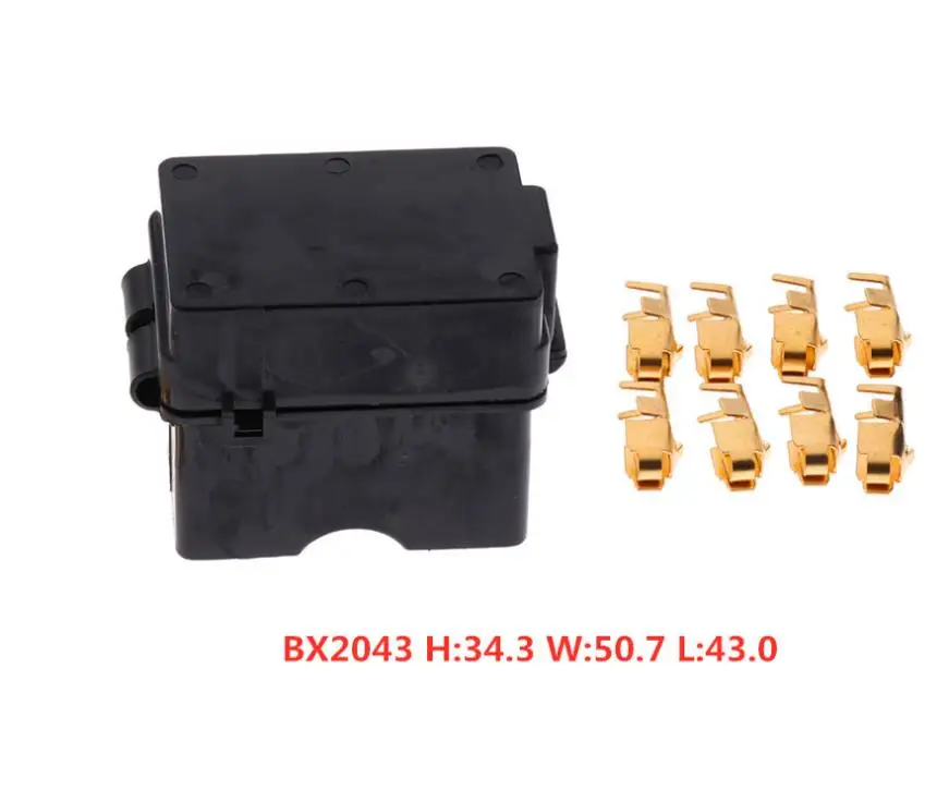4 Way Car Fuse Box Car Fuse Holder Truck Auto Blade Box with terminal and fuse