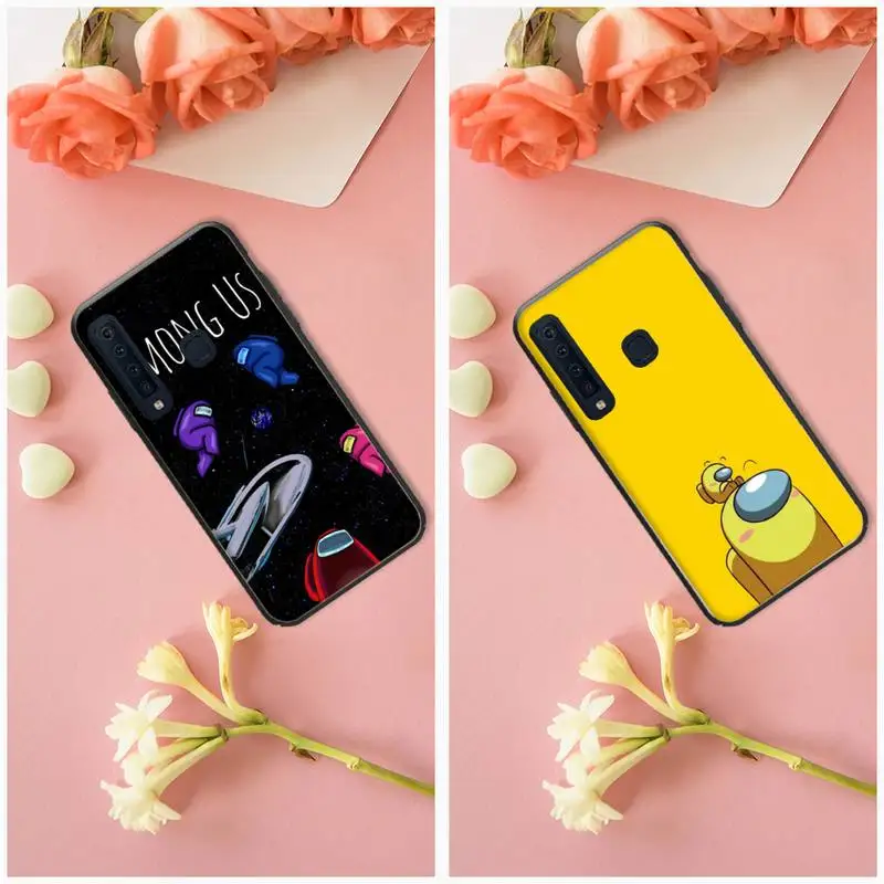 

Cute Among Us Phone Case For Samsung Galaxy A20 A30S A40 A50 A70 A71 For Samsung Note 8 9 10 Tpu Case For Samsung Galaxy A20