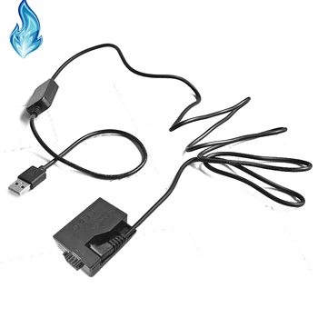 

LP-E5 DR-E5 DC Coupler Plus CA PS700 USB Cable Adapter for Canon Cameras EOS Rebel XSi XS 450D 500D 1000D Kiss F X2 X3 T1i