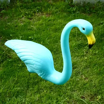

Plastic Beautiful Lifelike Decorate Flamingo Ornament Flamingo Lawn Decoration Flamingo Figurines Artificial Balcony Arts Yard