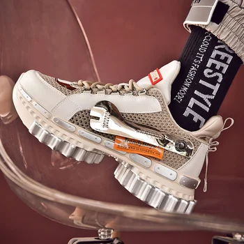 

New youth summer fashion trend cool high quality casual gear 39-44 men's shoes catwalk shoes sneakers