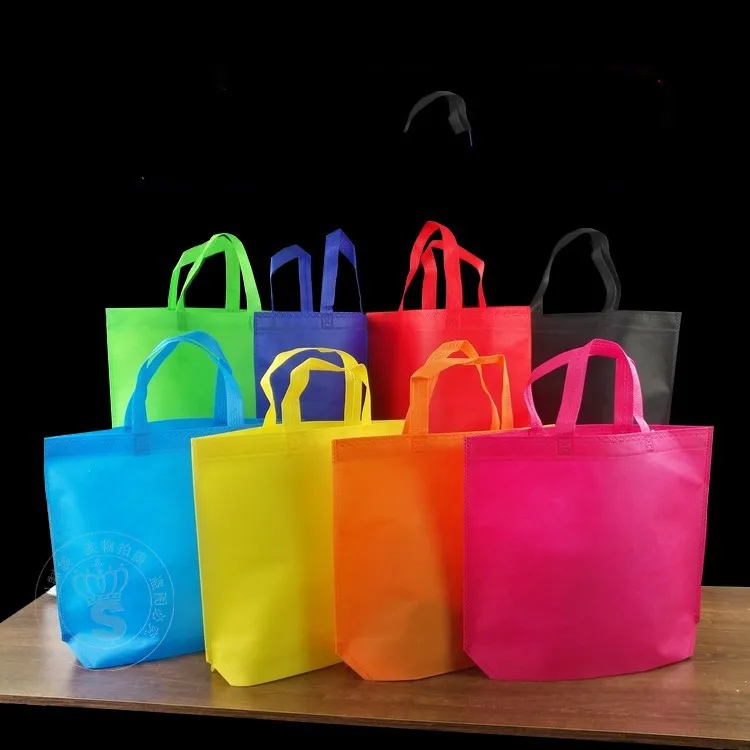 

Professional custom Foldable Shopping Bag Reusable non-woven bag Green shopping tote bag custom logo non-woven advertising bag