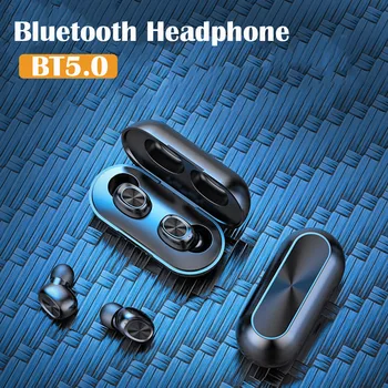 

Bluetooth Earphone B5 Tws Wireless Mini Headset Bluetooth 5.0 Sport Headset Portable Charging Box Беспроводные Наушники
