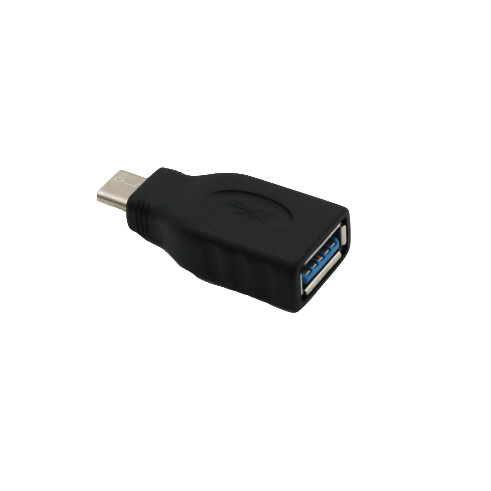 5 шт. USB 3,0 A гнездо для USB 3,1 Тип C штекер синхронизация источник питания данных адаптер конвертер прямой черный