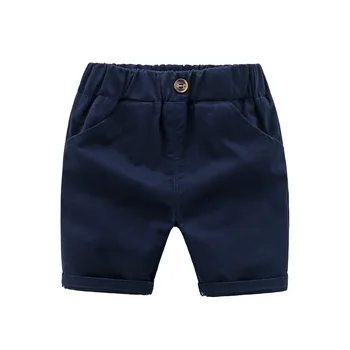 

New Children Pants Kids Summer Trousers for Baby Boy Shorts Loose Solid Candy Blue White Green Beach Girl Shorts
