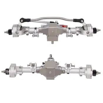 

Metal SCX10 Front Rear Portal Axle for 1/10 RC Crawler Car Axial SCX10 II 90046