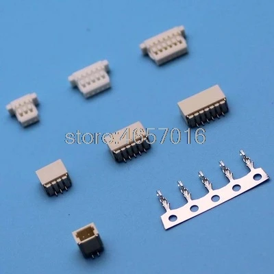 20 компл. SH1.0 Connetor 1 0 мм Шаг горизонтальный тип 2/3/4/5/6/7/8/9/10P/11P/12P (штыревой разъем +
