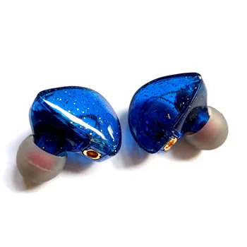 

PIZEN Senfer UE Dynamic in ear earphohne new blue color EARPHONES HIFI Headset With replace MMCX MIC. cable