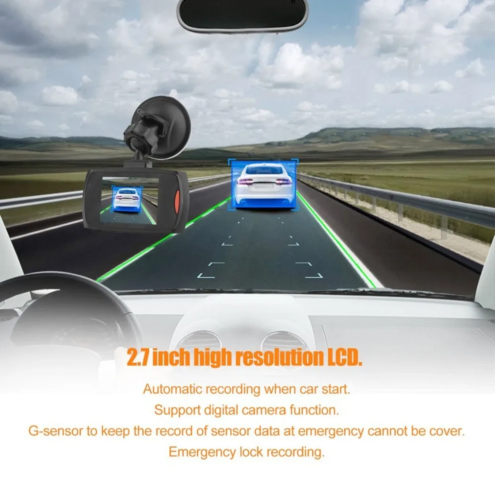 G30L Car DVR Dash Cam high quality Car Camera Recorder G-sensor IR Night Vision Full HD Hot sale Auto Accessaries