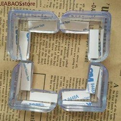 Protecteur d'angle de Table pour enfants, 4 pièces, protection de sécurité pour bébé, couvercle Transparent en forme de L 
