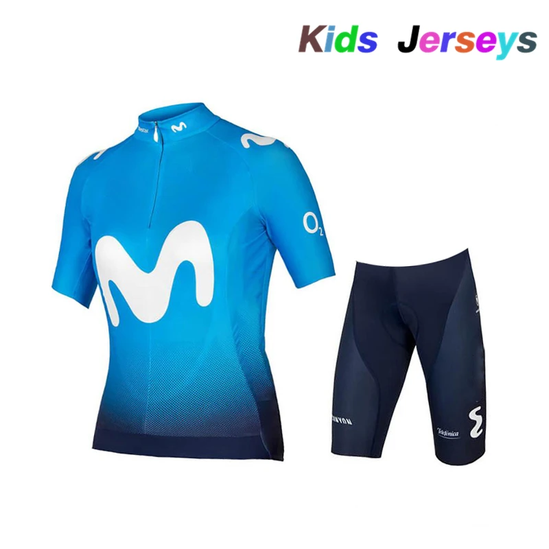 Movistar Pro Team, детский костюм для велоспорта с коротким рукавом, костюм для велоспорта, костюм для велоспорта MTB, Джерси, форма, одежда для велоспорта