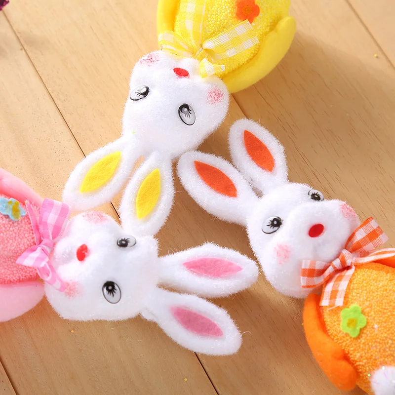 Пасхальное яйцо кролик DIY пасхальные яйца игрушки Куклы Детские вечерние украшения