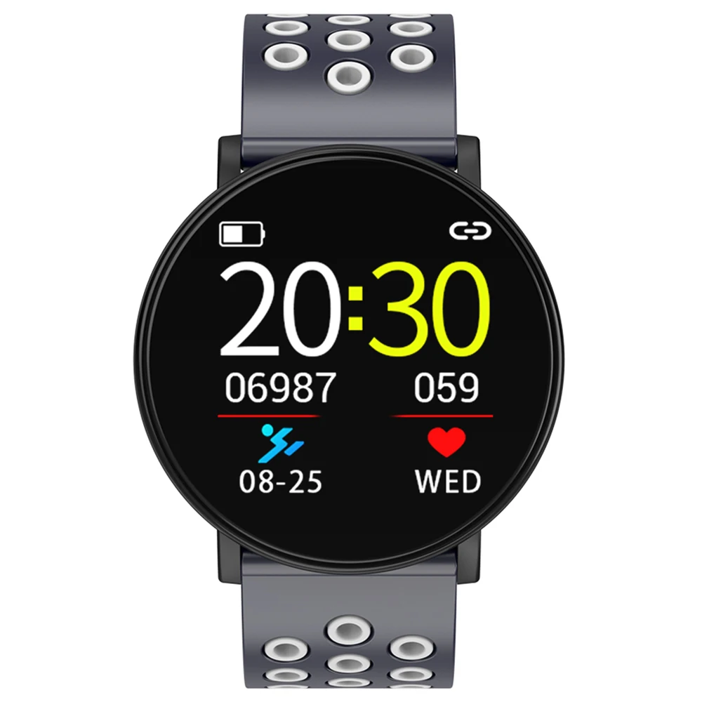 W8 Smart Watches Men Blood Pressure Heart Rate Monitor Fitness Tracker Smartwatch Sport Watch for ios android IP67 Waterproof