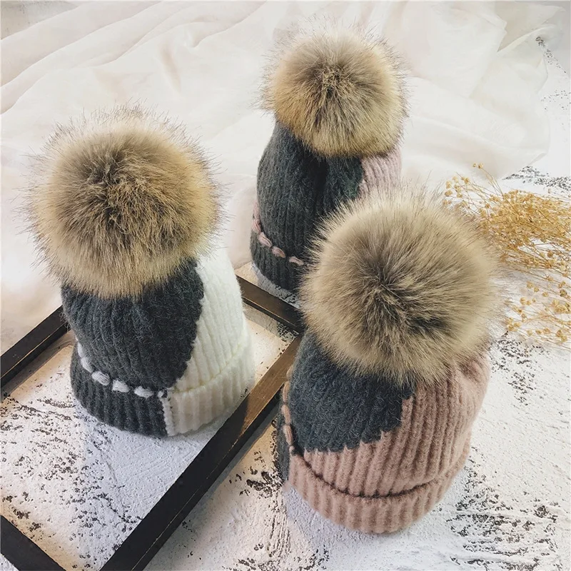 Шапочки Кепка унисекс s зимние Skullies для Кепка унисекс теплые шапочки с зимней шапочкой мужские и женские шапки Beanie шапки зимние