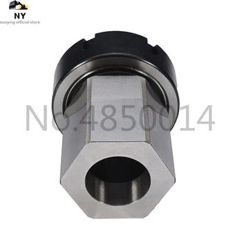 

ER25/ ER32/ ER40 Square Collet Chuck Block Holder For CNC Lathe Engraving Machine Cross Hole Drilling