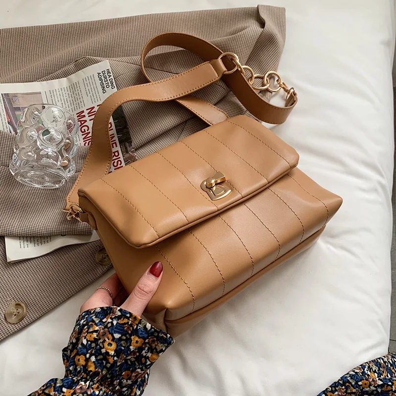 Valentino Garavani Bolso cruzado Vintage de cuero sinttico párr mujer  bandolera pequea de cuero sinttico tendencia informal sencilla y bolso  de|Cubos| - AliExpress