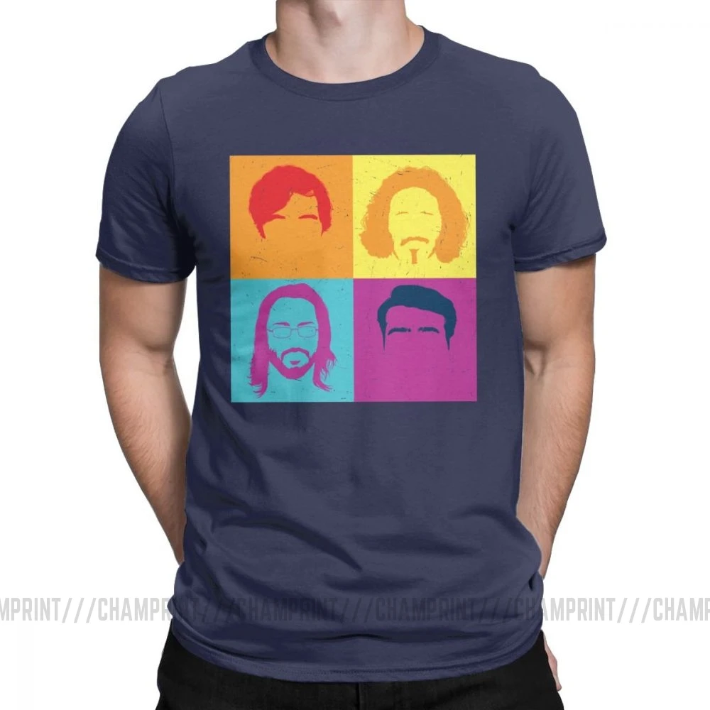 Sil-ICONIC Silicon Valley футболка для мужчин Aviato Hooli Geek Tv Richard забавные хлопковые футболки с коротким рукавом топы с принтом - Цвет: Тёмно-синий