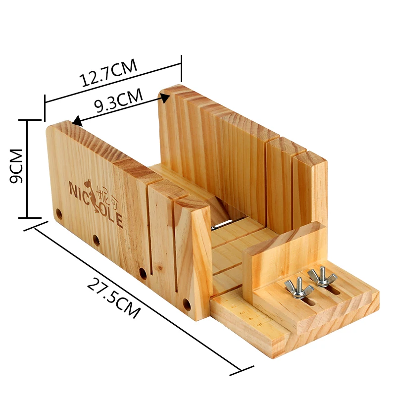 Adjustable Bamboo Soap Cutter with Cutting Wax line Soap Beveler Planer Set Adjustable Bamboo Soap Cutter with Cutting Wax line Soap Beveler Planer Set