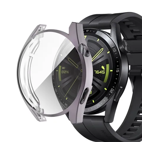 Case For Huawei Watch GT3 GT 2e GT2 42mm 46mm GT 3 TPU  soft All-Around Screen Protector For Huawei Watch GT3 GT2 GT2e