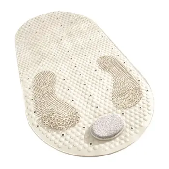 

Non-slip PVC Floor Mat Strong Adsorption Bath Shower Mat Pad for Home Bathroom