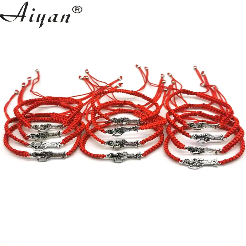 12 piezas de pulsera tejida A mano religión Jesús un dios de la muerte, que pueden usar hombres y mujeres como regalos o - AliExpress Joyería y accesorios