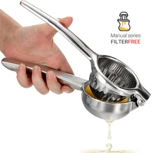 Соковыжималка для лимона из нержавеющей стали высокого качества сверхпрочная металлическая соковыжималка чаша большой ручной пресс для цитрусовых